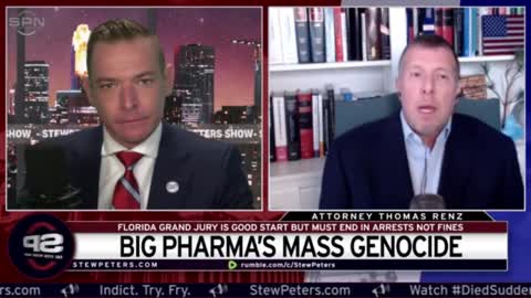 Lawyer Thomas Renz exposed Big Pharma propagates Mass Genocide and conspire with Media to Push Vaxx on Children for Xmas