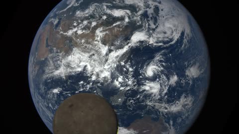 NASA Camera Catches Moon | Photoboumbing Earth