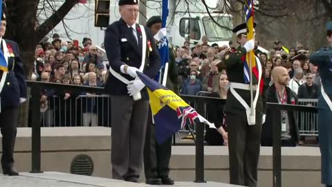 Remembrance Day 2022 _ WATCH - Last Post played at National War Memorial