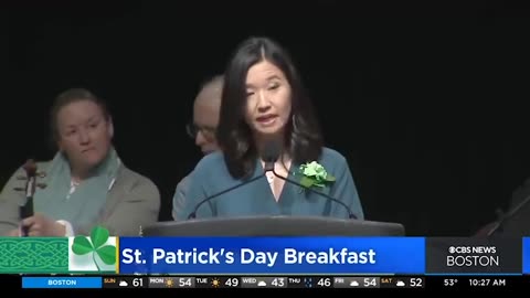 Flashback of Mayor of Boston Michelle Wu with another "innocent" mistake