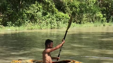 Enjoying in the River | Nature Lover