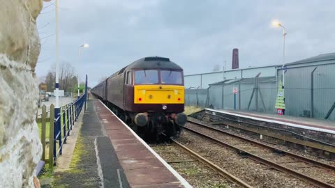 Scots Guardsman in a rush to get home from #york to #carnforth