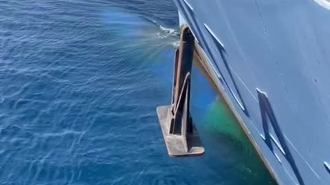 The anchor. #shorts #fyp #ship #cruiseship #anchor