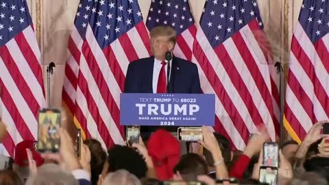 WATCH: Donald Trump announces he is running for president in 2024