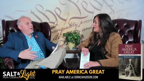 Jim Quick interviews Donica Hudson about her new book "Pray America Great"