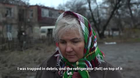 Everything fell on me - the wall, the concrete, the ceiling”: after the Ukrainian shelling