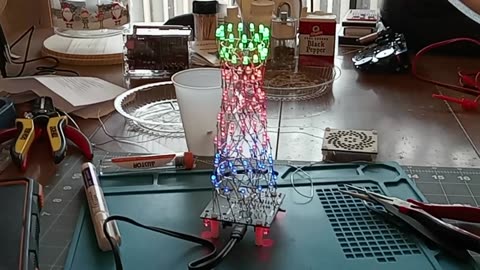 9-Layers RGB LED Flashing Tower Kit Build Part 2