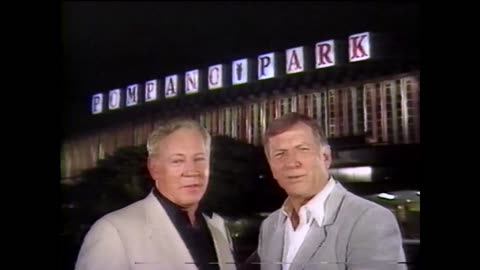 February 17, 1987 - Mickey Mantle & Whitey Ford for Pompano Park Horse Track