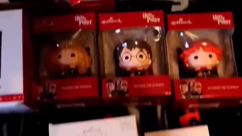 Quick Look: Harry Potter Hallmark Ornaments #harrypottercollection #harrypotter #Christmas