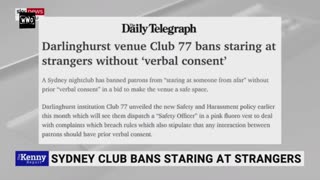 A nightclub in Sydney bans staring at people without ' verbal consent ' 🤣