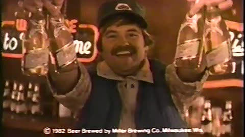 Miller Beer 1982 Classic TV Commercial #1