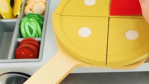 Kid's, Let's Make a Toy Pizza for the Paw Patrol and Play with a Car Puzzle!