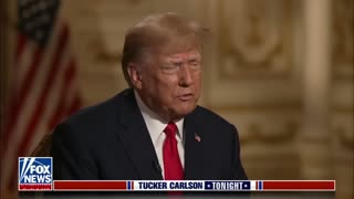 President Trump sits down for Tucker Carlson