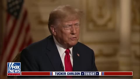 President Trump sits down for Tucker Carlson