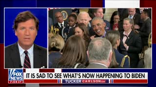 Tucker HUMILIATES Biden For Being Ignored By Everyone