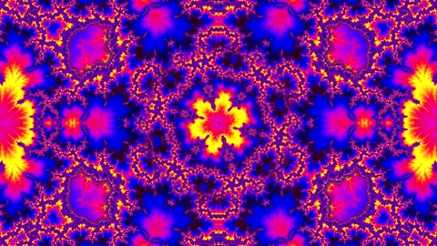 Techno Color - Amazing Fractal Kaleidoscope Mix