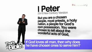 Why Does God Choose Some And Not Others?
