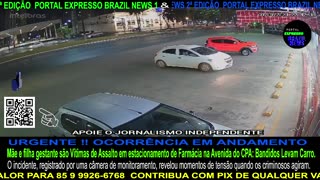 Mãe e filha gestante são Vítimas de Assalto em estacionamento de Farmácia na Avenida do CPA.