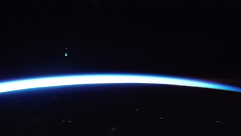 Silent Serenity: Earth's Enchanting Symphony from Space
