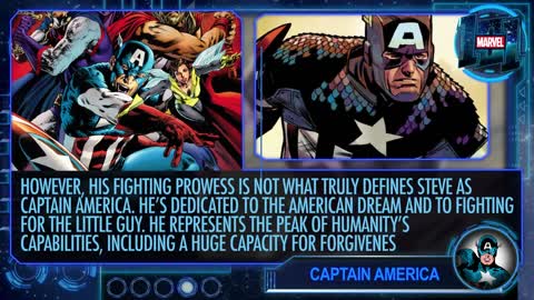 Captain America (Steve Rogers) Marvel 101