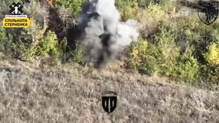 🚀🇺🇦 Ukraine Russia War | Ukrainian Drone Strikes Russian Tank Disguised with Vegetation | RCF