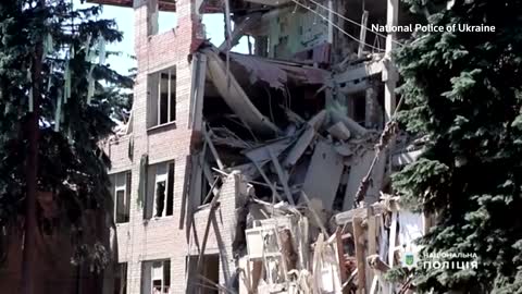 Kharkiv hit by missile strike say Ukraine police