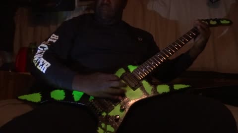 My home made Scorpion guitar