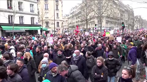 French Senate votes for Macron's pension plan