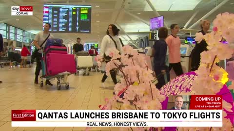 Qantas launches Brisbane to Tokyo flights