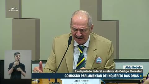 NGO CPI listens to former minister Aldo Rebelo – Soros and Rockefeller govern the Amazon with their NGOs.- Gold and Ore Extraction - 7/11/23