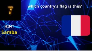 Guess the name of the country's flag