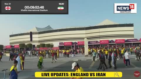 FIFA World Cup Live | England VS Iran Match Today