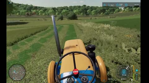 Farming Simulator 22 Mowing grass for sheeps