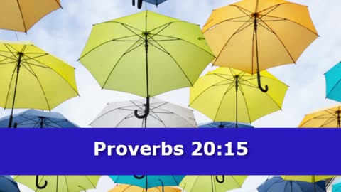 1 Minute -- Proverbs 20 Devotional -- April 20, 2023