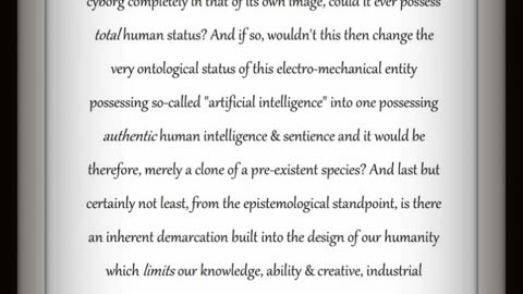 On AI, The Burgeoning Technocracy & Their Portended Eschatological Implications