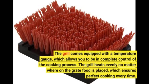 Customer Comments: Char-Broil 20602109 Patio Bistro TRU-Infrared Electric Grill, Red