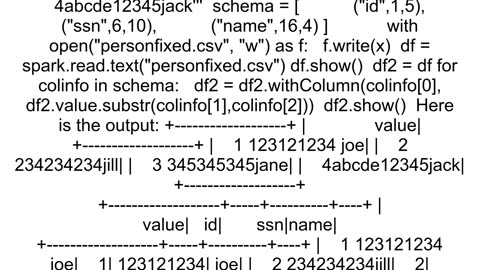 pyspark parse fixed width text file