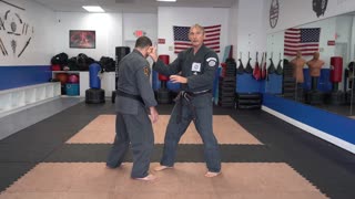 Correcting common errors executing the American Kenpo technique Hooking Wings
