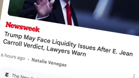 Breaking: Donald Trump may face serious “liquidity issues” as result of massive court loss