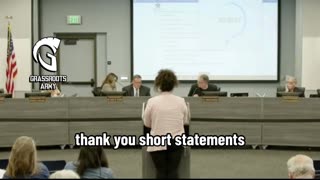 Woke Lib Loses It When Disabled, Hispanic, Native American Stands Up For School Board President
