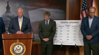 Senator Johnson on Debt Ceiling at Senate GOP Press Conference 1.25