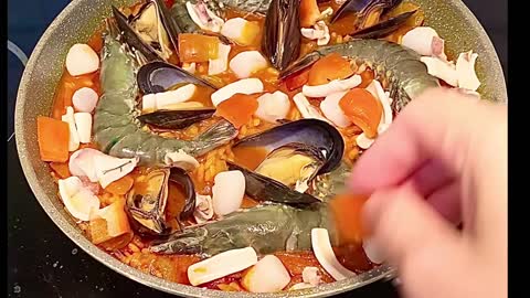 Easy Pinoy Seafood Arroz Valenciana