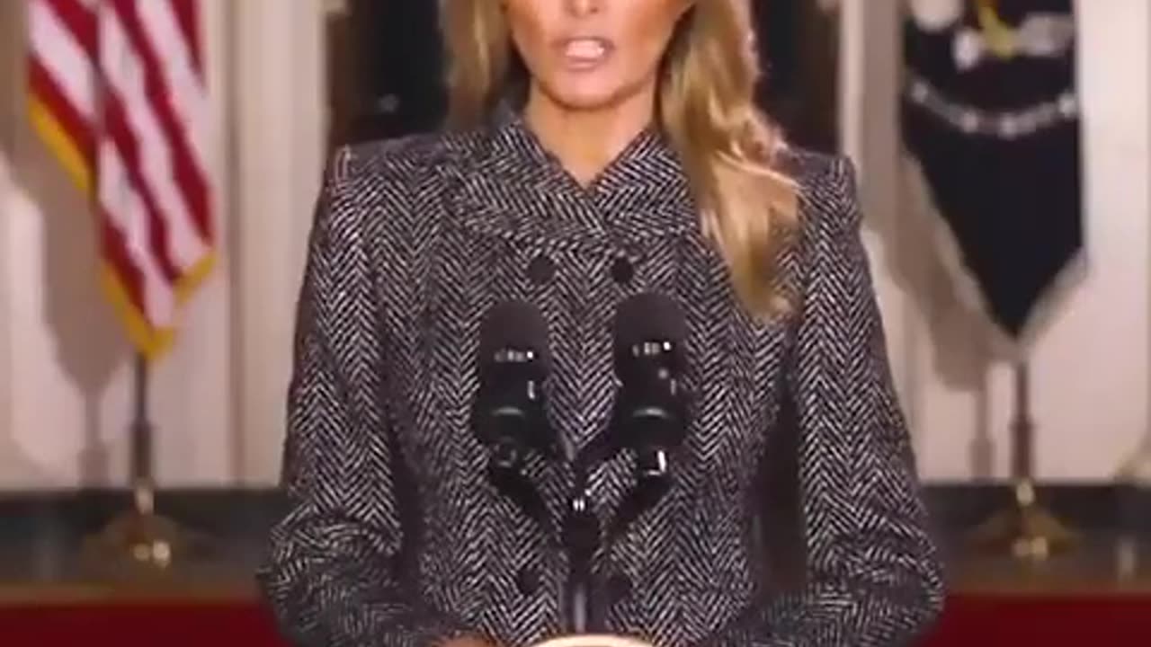 First Lady Melania Trump speech at Farewell