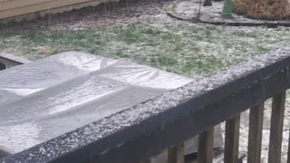 Hail storm