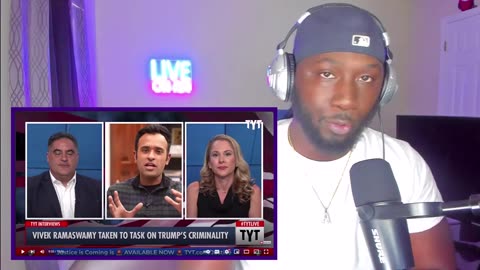 Da Real Adogg - Vivek Ramaswamy Just AMBUSHED The Young Turks For Wanting Trump In PRISON