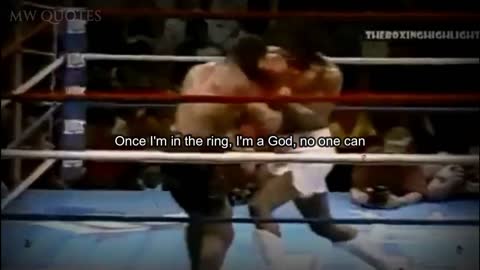 Mike tyson training and inspirational quotes