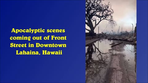 Apocalyptic scenes in Hawaii.