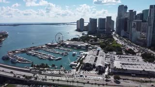 Miami from above 4K #dji #drone