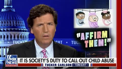Tucker Carlson goes off over the sexualization of children