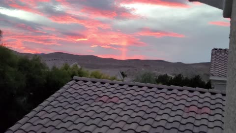 Vegas Lava Sunset